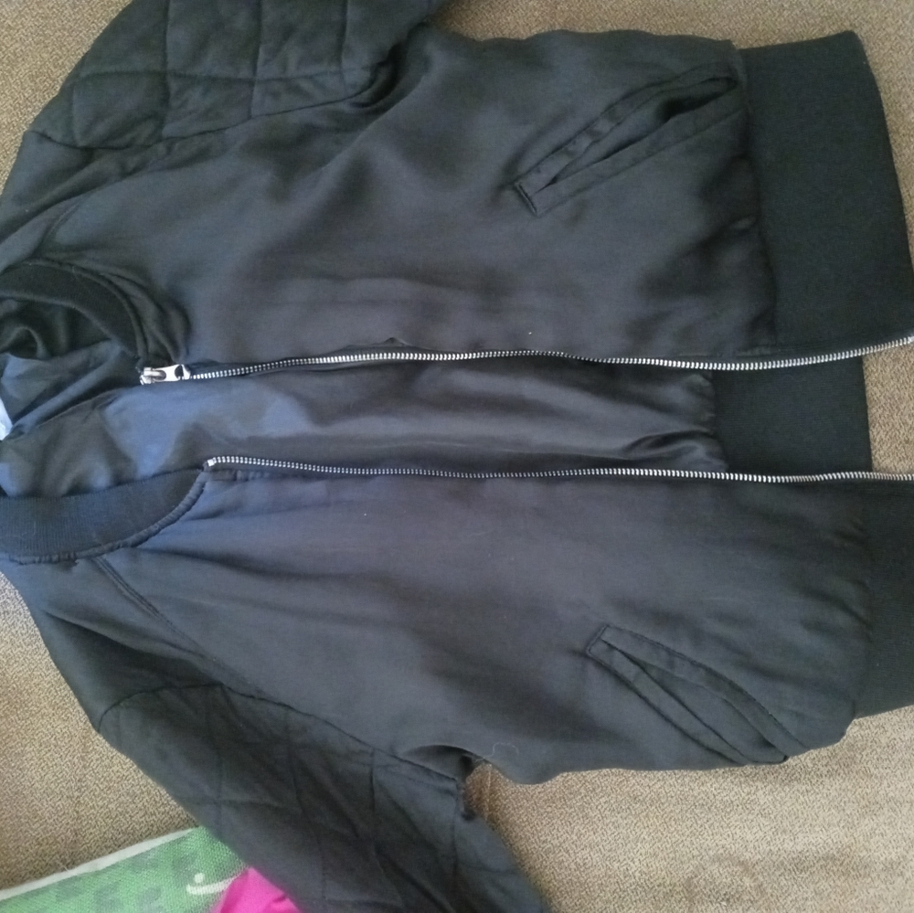 H & M black jacket size S